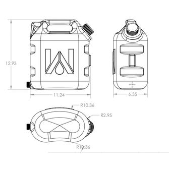 Klymit Wassertank GoSpout 2 Gallone