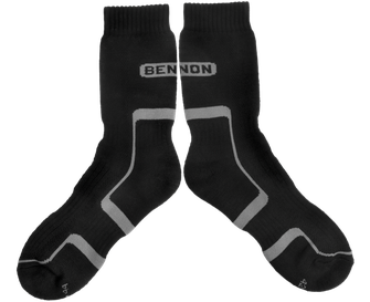 BENNON TREK SOCK Trekkingsocken, schwarz/grau