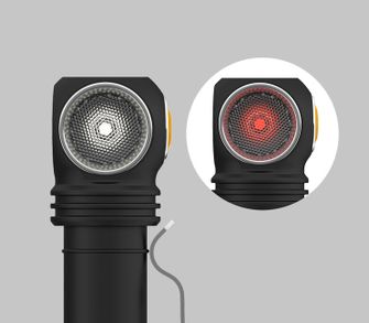 ArmyTek Wizard C2 WR Magnet Weiße und rote LED-Stirnlampe mit Magnethalterung 1100 lm Batterieleistung 3 h 65 g