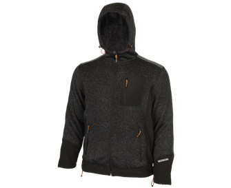 BENNON Sweatshirt NORTOS, grau/schwarz