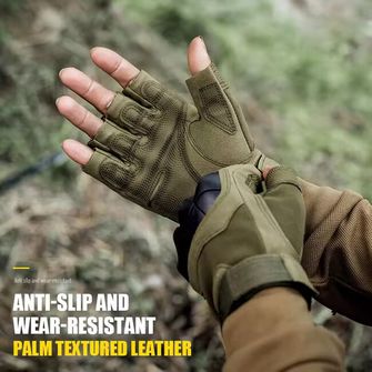 DRAGOWA TACTICAL Taktische Handschuhe Storm kurz, grün