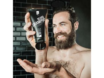 ANGRY BEARDS Jack Saloon Bart und Schnurrbart Shampoo 150 ml