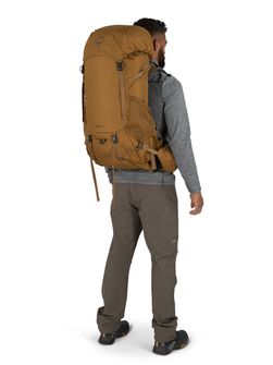 OSPREY Wanderrucksack ROOK 50,  histosol brown/rhino grey