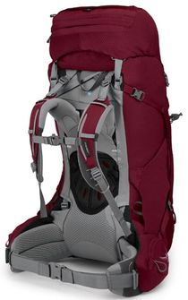 OSPREY Wanderrucksack ARIEL 65 II,  claret red