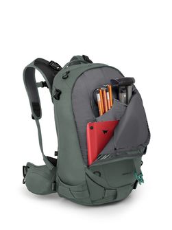 OSPREY Skialp-Rucksack KRESTA 30,  pine leaf green