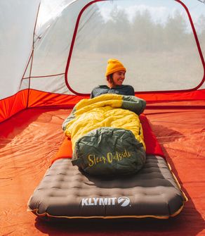 Klymit Isolierte Auto-Matratze Klymaloft XL, rot