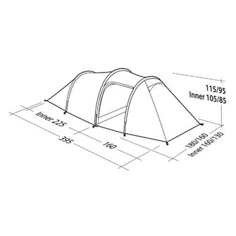 Robens Zelt Voyager EX für 3 Personen