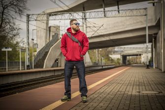 Helikon-Tex Stadt taktische Jacke (FullZip) - Rot