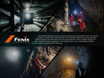 Fenix Wiederaufladbare Stirnlampe Fenix HP35R SAR