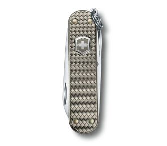 Victorinox Classic SD Precious Alox Infinite Grey Multifunktionsmesser 58mm, grau