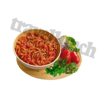 Travellunch 10 Stück Mahlzeit Nudeln Bolognese 250 g pro Stück