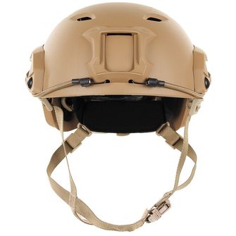 MFH US-Helm FAST-Patrouilleure, ABS-Kunststoff, coyote tan