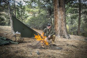 Helikon-Tex Hemd WOODSMAN - erdige braun / schwarz A