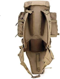 DRAGOWA Tactical Taktischer Rucksack Zenith 70 L, coyote