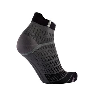 Sidas T-Free Run Socken, grau/schwarz