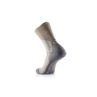 Therm-ic Wandersocken für Frauen, beige/grau