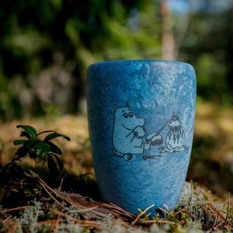 KUPILKA 30 Moomintroll Coffee Kinderhochglas, blau