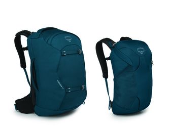 OSPREY-Tasche FAIRVIEW 55,  night jungle blue