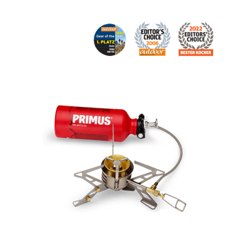 PRIMUS OmniFuel II Kocher mit Brennstoffflasche und Koffer