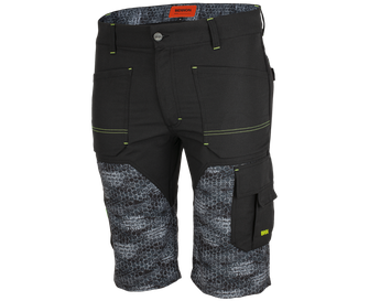 BENNON Arbeitsshorts PREDATOR, schwarz/grau