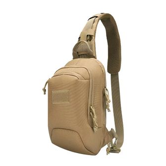 DRAGOWA TACTICAL Ein-Riemen-Rucksack Mike, khaki