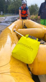 Pinguin wasserdichter Sack Dry bag 20 L, Grau