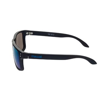 Mawaii Lifestyle Holden Sonnenbrille Matte Schwarz und Blau