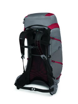 OSPREY Wanderrucksack EJA PRO 55,  dale grey/poinsettia red