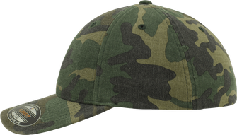 Brandit Flexfit Garment Camo Kappe mit gewaschenem Effekt, woodland