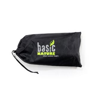 BasicNature Klappstuhl Compact 2.0 schwarz / orange