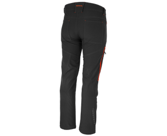 BENNON Softshell-Hose FORCE, schwarz/rot