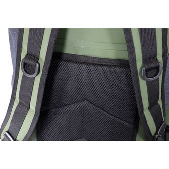 BasicNature Wasserdichte Tasche 90 L grau-grün