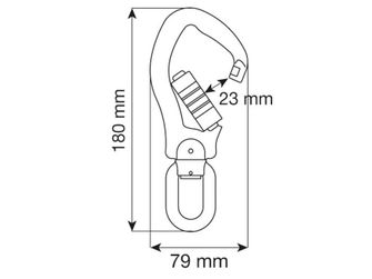 CAMP Einstellbare Positionierung Lanyard Cable Adjuster 2 m