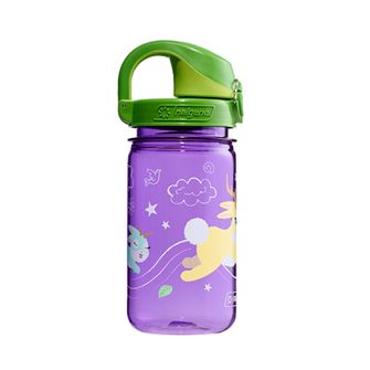 Nalgene Kinder Wasserflasche Grip-n-Gulp Sustain 0,35 L lila Jackalope