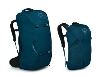 OSPREY-Tasche FAIRVIEW 70,  night jungle blue