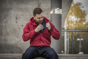 Helikon-Tex Stadt taktische Jacke (FullZip) - Rot