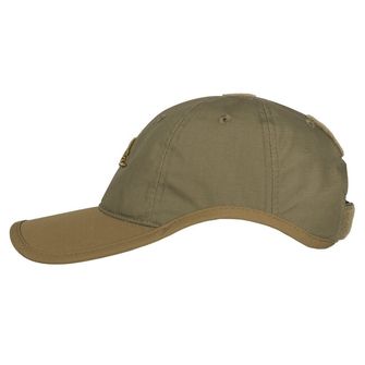 Helikon-Tex Kappe mit Logo - PolyCotton Ripstop - Olive Green / Adaptive Green