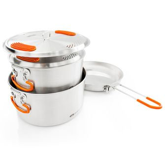 GSI Outdoors Glacier Camping Kochgeschirr Set 2+3 l