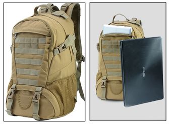 DRAGOWA TACTICAL Taktischer Rucksack Bravo 27 L, khaki