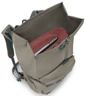 OSPREY Stadtrucksack METRON ROLL TOP PACK,  tan concrete