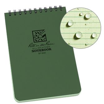 Rite in the Rain All Weather Notebook Grün Nr. 946