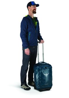 OSPREY-Tasche ROLLING TRANSPORTER 40,  venturi blue