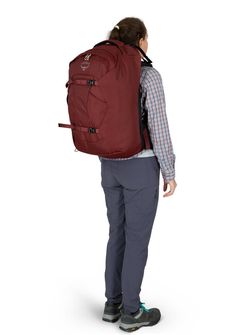 OSPREY-Tasche FAIRVIEW 40,  zircon red