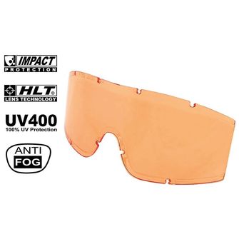 MFH Ersatzgläser für KHS-Taktikbrille, orange