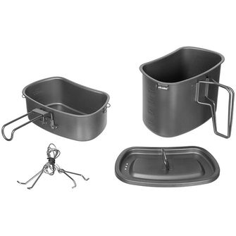 Fox Outdoor 3-teiliges Kochset, Titan