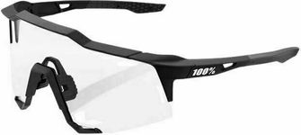 100% Speedcraft Sonnenbrille, Soft Tact Schwarz