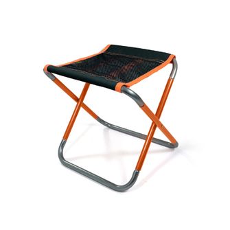 BasicNature Klappstuhl Compact 2.0 schwarz / orange