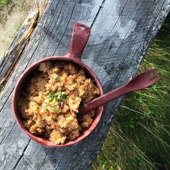 KUPILKA Spork 205 Löffel und Gabel in einem, rot