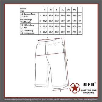 MFH Professional Short Pants Storm Rip stop, OD grün