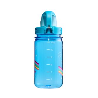 Nalgene Baby Trinkflasche Grip-n-Gulp Sustain 0,35 L blau einhorn